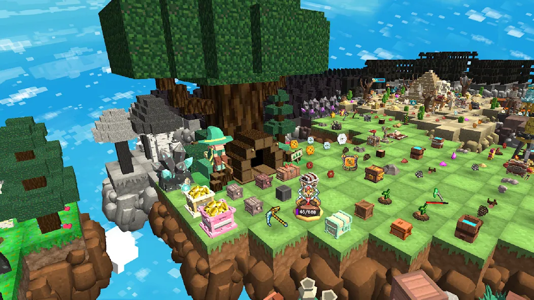 MergeCrafter Magic Merge World (МерджКрафтер) [МОД: Много монет, Открытые уровни и Мега MOD] Screenshot 2