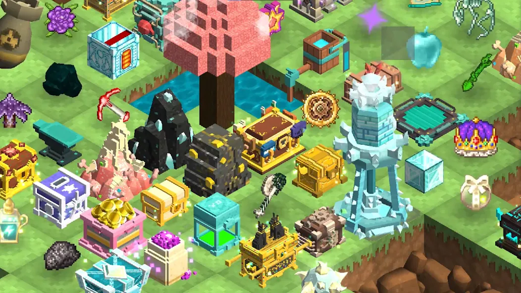 MergeCrafter Magic Merge World (МерджКрафтер) [МОД: Много монет, Открытые уровни и Мега MOD] Screenshot 4