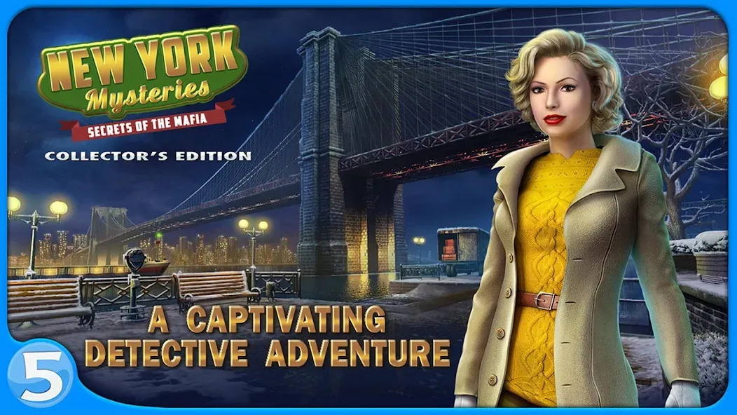 New York Mysteries 1 [МОД: Деньги, Монеты и Меню MOD] Screenshot 1