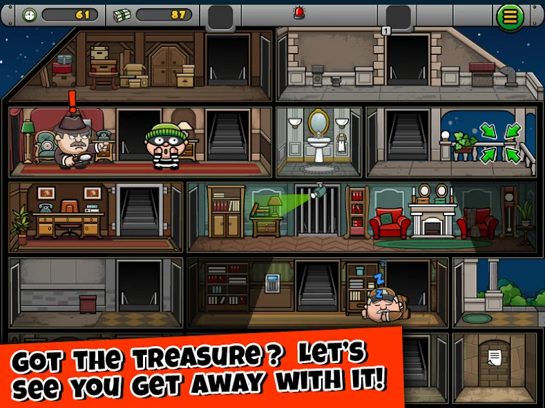 Bob The Robber 4 (Боб Грабитель 4) [МОД: Много монет, Открытые уровни и Мега MOD] Screenshot 3