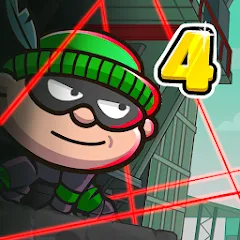 Скачать Bob The Robber 4 (Боб Грабитель 4) [МОД: Много монет, Открытые уровни и Мега MOD] | Взлом Bob The Robber 4 на Андроид