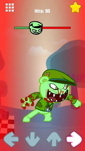 Flippy Happy Funkers FNF Mod (Флиппи Хэппи Фанкерс ФНФ Мод) [МОД: Бесконечные деньги, Монеты и Мега MOD] Screenshot 3