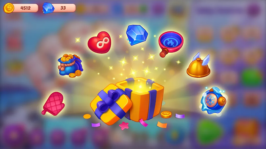 Cooking Crush - Cooking Game (Кукинг Краш) [МОД: Меню, Бесконечные монеты и Открытые уровни] Screenshot 5
