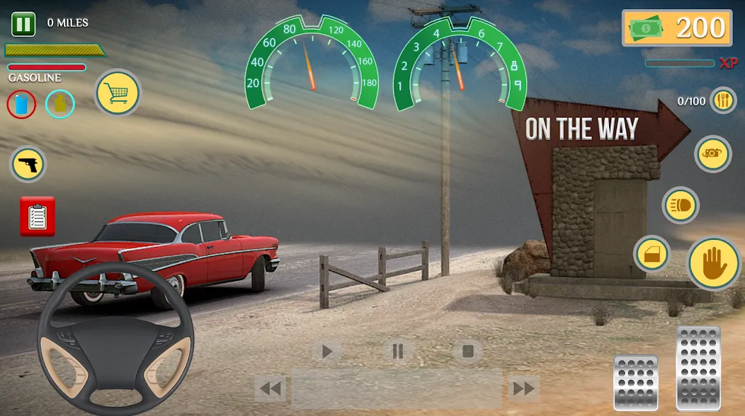 Long Road Trip Games Car Drive [МОД: Бесконечные деньги, Монеты и Мега MOD] Screenshot 1
