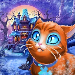 Скачать Chloe's Merge: House Design (Хэллоуин Мердж) [МОД: Много монет, Открытые уровни и Мега MOD] | Взлом Chloe's Merge: House Design на Андроид