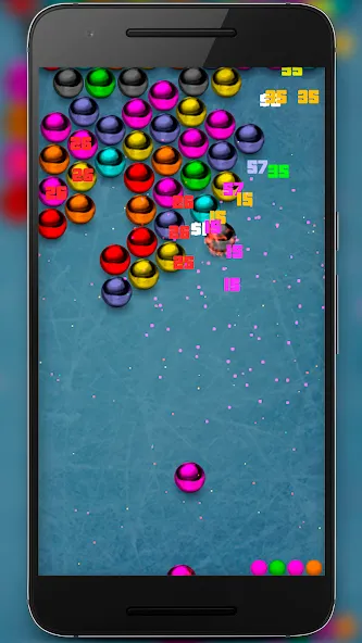 Magnetic balls bubble shoot [МОД: Деньги, Монеты и Меню MOD] Screenshot 1
