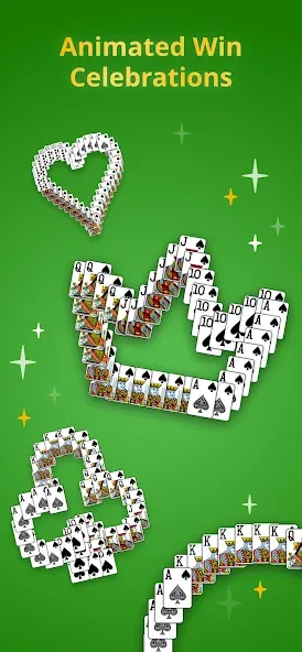 Spider Solitaire Classic [МОД: Меню, Бесконечные монеты и Открытые уровни] Screenshot 5