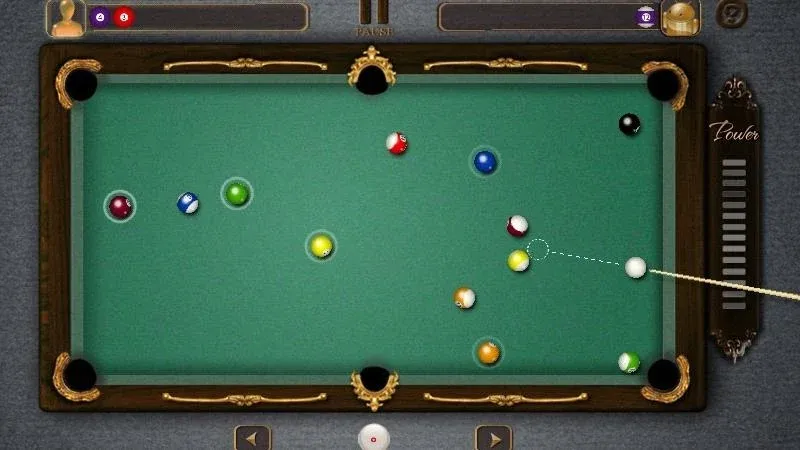 Pool Billiards Pro [МОД: Все открыто, Дополнительные деньги и Меню MOD] Screenshot 1