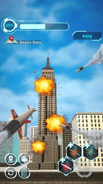 City Demolish: Rocket Smash! (Сити Демолиш) [МОД: Деньги, Монеты и Меню MOD] Screenshot 1