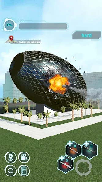 City Demolish: Rocket Smash! (Сити Демолиш) [МОД: Деньги, Монеты и Меню MOD] Screenshot 3