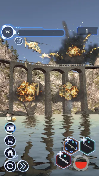 City Demolish: Rocket Smash! (Сити Демолиш) [МОД: Деньги, Монеты и Меню MOD] Screenshot 5