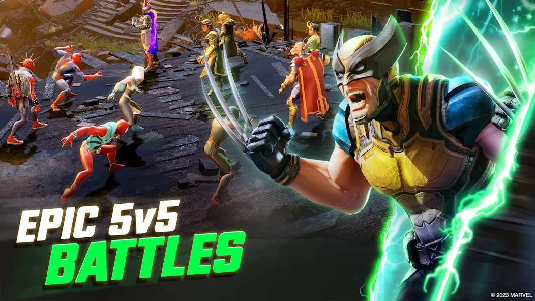 MARVEL Strike Force: Squad RPG (Марвел Страйк Форс) [МОД: Бесконечные деньги, Монеты и Мега MOD] Screenshot 3