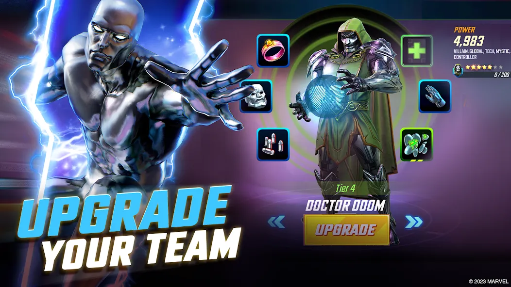 MARVEL Strike Force: Squad RPG (Марвел Страйк Форс) [МОД: Бесконечные деньги, Монеты и Мега MOD] Screenshot 5