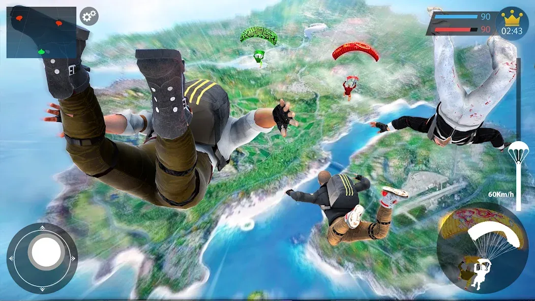 Commando Gun Shooting Games 3D [МОД: Деньги, Монеты и Меню MOD] Screenshot 1