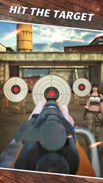 Sniper Shooting : 3D Gun Game [МОД: Много денег, Монет и Все открыто] Screenshot 4