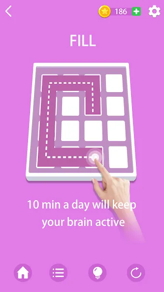 Brain Plus - Keep brain active (Супер Брейн Плюс) [МОД: Много денег, Монет и Все открыто] Screenshot 5