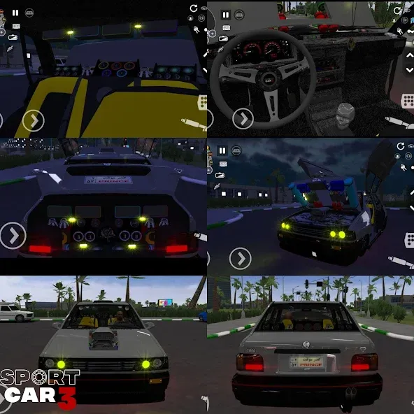 Sport car 3 : Taxi & Police - (Спорткар 3) [МОД: Все открыто, Дополнительные деньги и Меню MOD] Screenshot 3