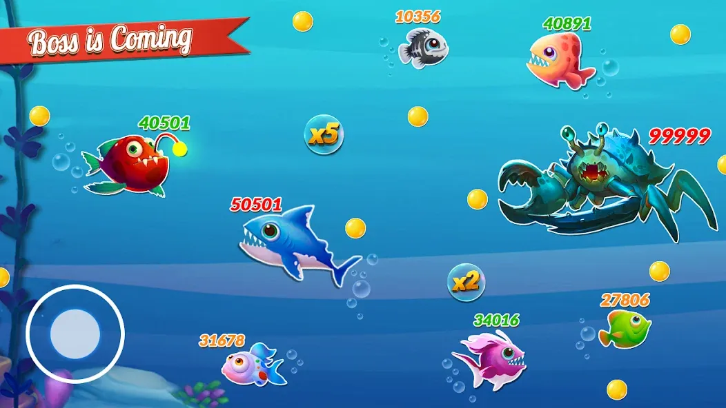 Fish.IO Fish Games Shark Games (Фиш Ай О Фиш Геймс Шарк Геймс) [МОД: Много монет, Открытые уровни и Мега MOD] Screenshot 3