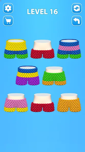 Cozy Knitting: Sorting games (Кози Ниттинг) [МОД: Все открыто, Дополнительные деньги и Меню MOD] Screenshot 3
