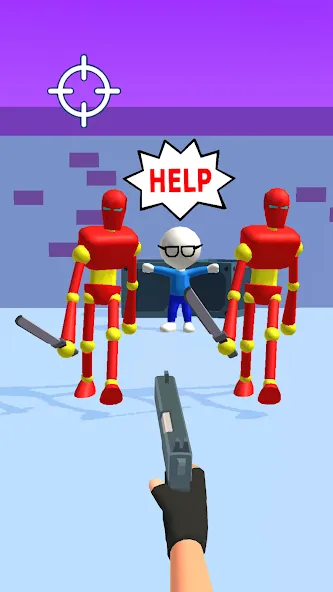 Gun Master 3D — Shoot 'Em Down (Ган Мастер 3Д) [MOD: Mega Mod/Меню] - Скриншот 4