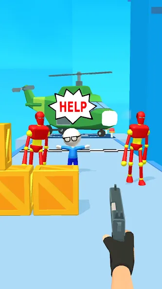 Gun Master 3D — Shoot 'Em Down (Ган Мастер 3Д) [MOD: Mega Mod/Меню] - Скриншот 5