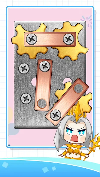 X-ヒーロー：ビス打ちの達人！ [МОД: Много монет, Открытые уровни и Мега MOD] Screenshot 3
