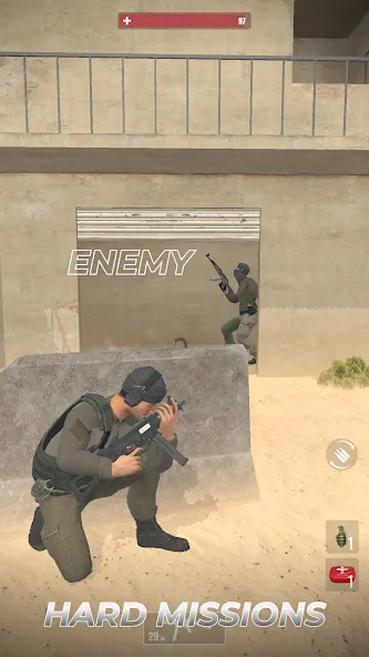 Shoot Out: Gun Shooting Games (Шут Ит) [МОД: Меню, Бесконечные монеты и Открытые уровни] Screenshot 2