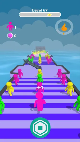 Robux Loto Run (Робукс Лото Ран) [МОД: Много денег, Монет и Все открыто] Screenshot 4