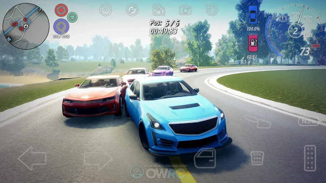 OWRC: Open World Racing Cars (ОВРК ) [МОД: Много монет, Открытые уровни и Мега MOD] Screenshot 5