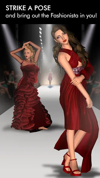 Fashion Empire - Dressup Sim (Фэшн Эмпайр) [МОД: Меню, Бесконечные монеты и Открытые уровни] Screenshot 2