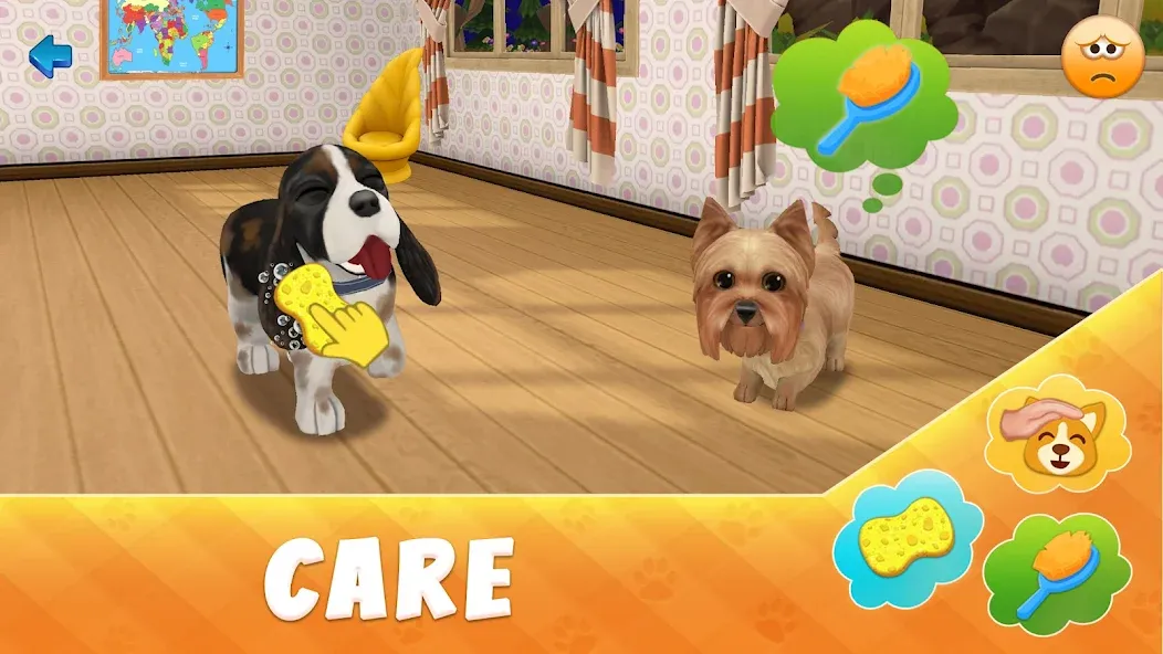 Dog Town: Puppy Pet Shop Games (Догтаун) [МОД: Деньги, Монеты и Меню MOD] Screenshot 4