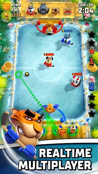 Rumble Hockey (Рамбл Хоккей) [МОД: Бесконечные деньги, Монеты и Мега MOD] Screenshot 1
