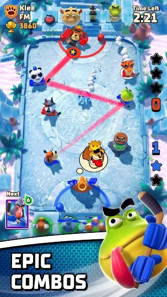 Rumble Hockey (Рамбл Хоккей) [МОД: Бесконечные деньги, Монеты и Мега MOD] Screenshot 3