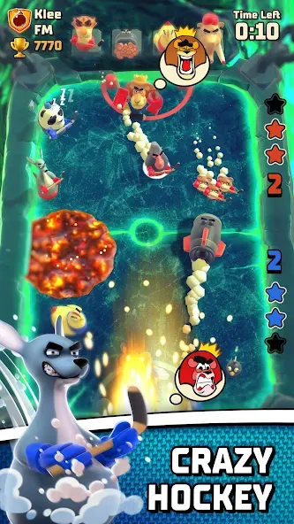 Rumble Hockey (Рамбл Хоккей) [МОД: Бесконечные деньги, Монеты и Мега MOD] Screenshot 4