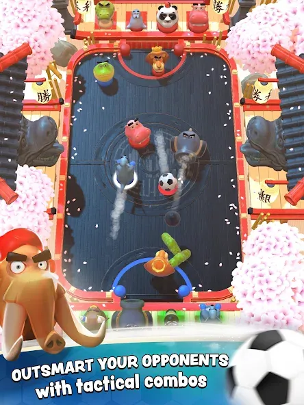 Rumble Stars Football (Рамбл Старс) [МОД: Меню, Бесконечные монеты и Открытые уровни] Screenshot 3