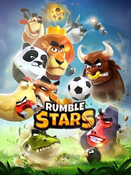 Rumble Stars Football (Рамбл Старс) [МОД: Меню, Бесконечные монеты и Открытые уровни] Screenshot 5