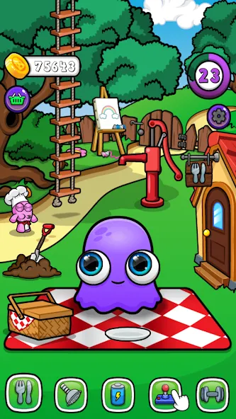 Moy 7 - Virtual Pet Game [МОД: Меню, Бесконечные монеты и Открытые уровни] Screenshot 1