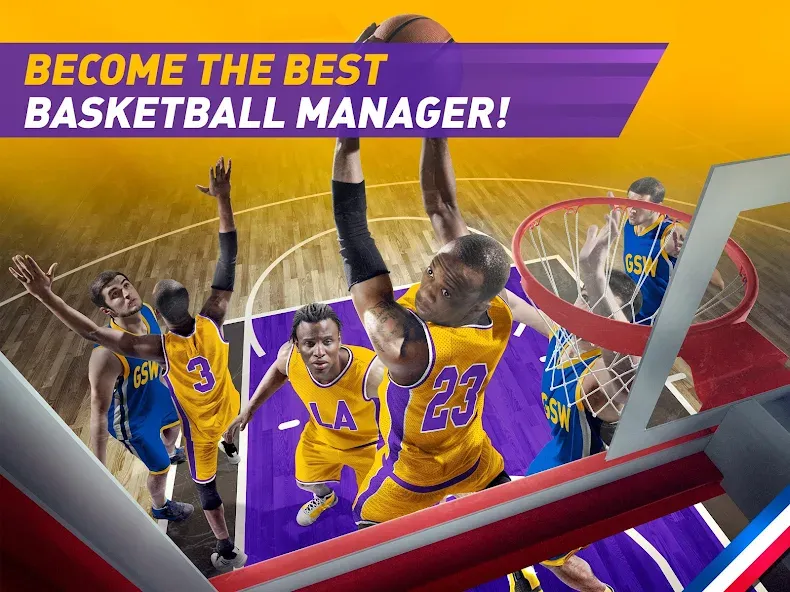 Basketball Fantasy Manager NBA [МОД: Много монет, Открытые уровни и Мега MOD] Screenshot 2