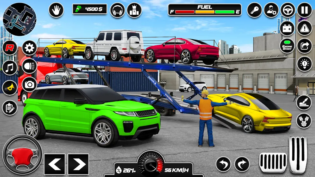 Car Transporter 3d:Truck Games [МОД: Бесконечные деньги, Монеты и Мега MOD] Screenshot 3