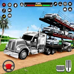 Скачать Car Transporter 3d:Truck Games [МОД: Бесконечные деньги, Монеты и Мега MOD] | Взлом Car Transporter 3d:Truck Games на Андроид