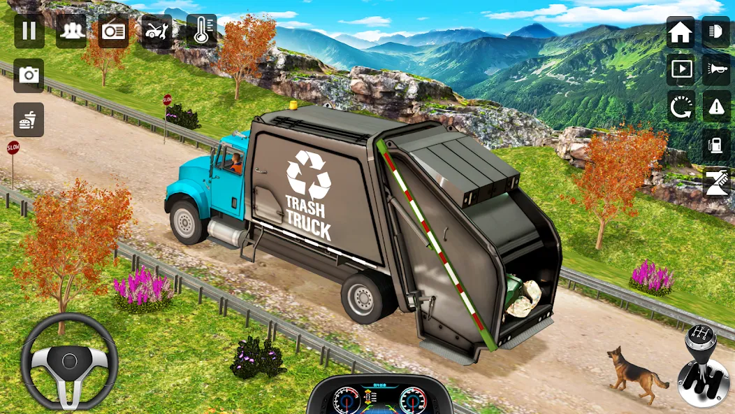 Trash Truck Games Simulator 3D [MOD: Много монет/Энергии] - Скриншот 2