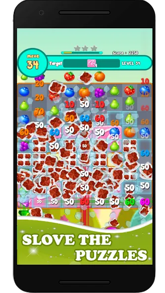 Fruits Mania 2024 (Фрутс Мания 2023) [МОД: Меню, Бесконечные монеты и Открытые уровни] Screenshot 2