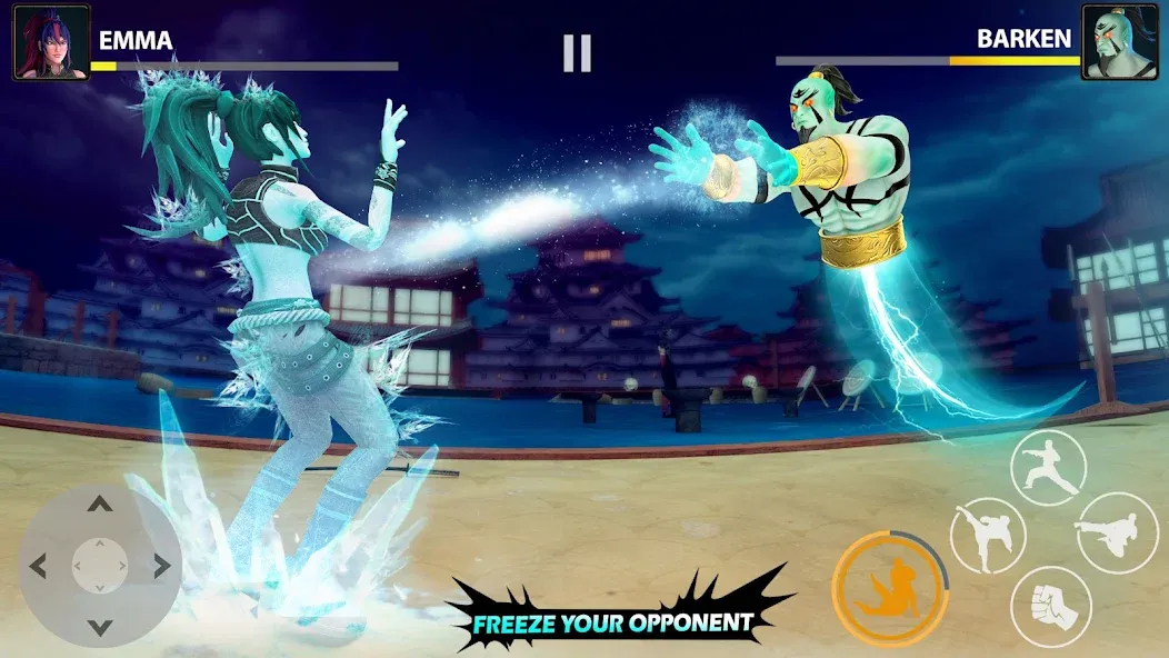 Ninja Clash: Karate Fighters (Ниндзя Мастер) [МОД: Деньги, Монеты и Меню MOD] Screenshot 3