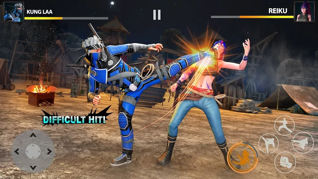 Ninja Clash: Karate Fighters (Ниндзя Мастер) [МОД: Деньги, Монеты и Меню MOD] Screenshot 5