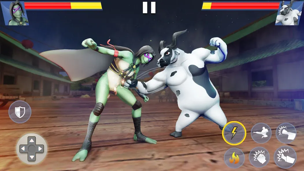 Kung Fu Animal: Fighting Games (Кунгфу животное) [МОД: Все открыто, Дополнительные деньги и Меню MOD] Screenshot 3