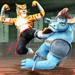 Скачать Kung Fu Animal: Fighting Games (Кунгфу животное) [МОД: Все открыто, Дополнительные деньги и Меню MOD] | Взлом Kung Fu Animal: Fighting Games на Андроид