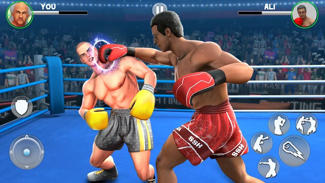 Kick Boxing Games: Fight Game [МОД: Бесконечные деньги, Монеты и Мега MOD] Screenshot 3