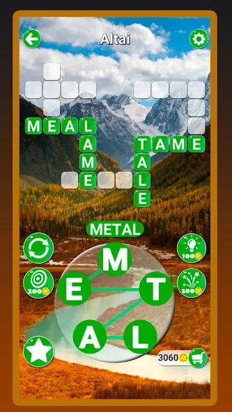 Around the Word: Crossword Puz [МОД: Бесконечные деньги, Монеты и Мега MOD] Screenshot 1