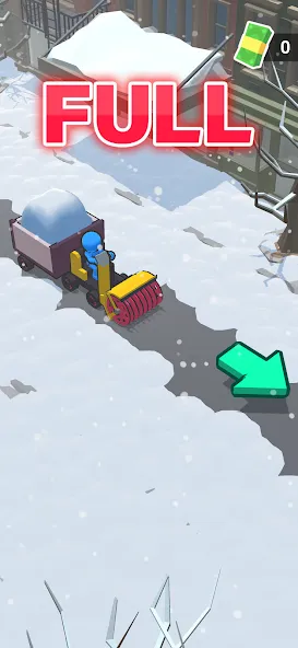Snow shovelers - simulation (Сноубордисты) [МОД: Деньги, Монеты и Меню MOD] Screenshot 2