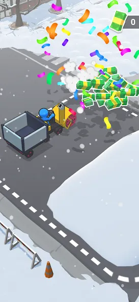 Snow shovelers - simulation (Сноубордисты) [МОД: Деньги, Монеты и Меню MOD] Screenshot 3